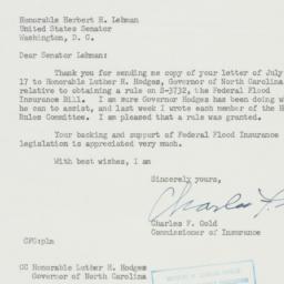 Letter: 1956 July 23