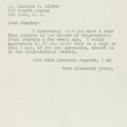 Letter: 1950 December 16