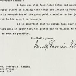 Letter: 1947 March 11