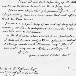 [Document, 1786 October 12]