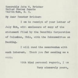 Letter: 1955 July 16