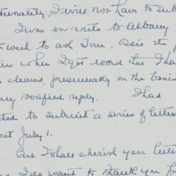 Letter: 1954 June 28