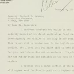 Letter: 1933 January 9