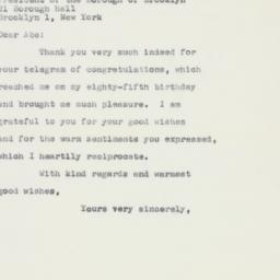 Letter: 1963 April 3