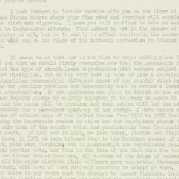 Letter: 1952 November 24
