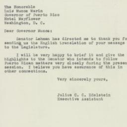 Letter: 1950 March 7