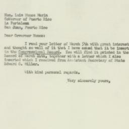 Letter: 1952 March 24