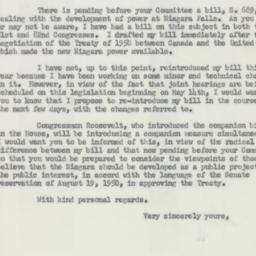 Letter: 1953 April 30