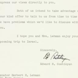 Letter: 1959 April 8