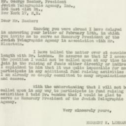 Letter: 1947 March 8