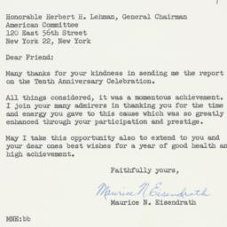 Letter: 1958 September 4