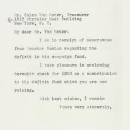 Letter: 1953 January 23