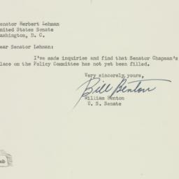 Letter: 1951 April 9