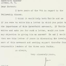Letter: 1936 March 9