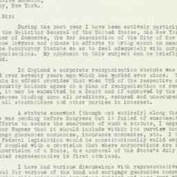 Letter: 1933 March 20