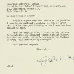 Letter: 1944 November 13