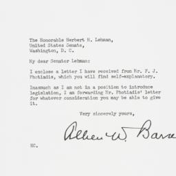 Letter: 1950 July 19