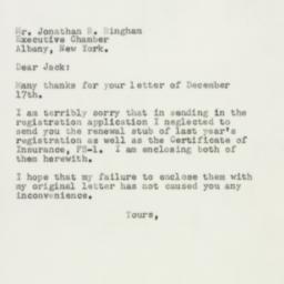 Letter: 1956 December 22