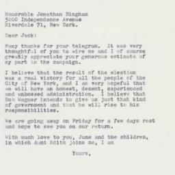 Letter: 1961 September 12