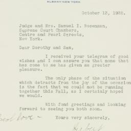 Letter: 1932 October 13