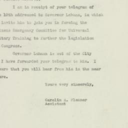Letter: 1947 June 11
