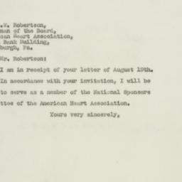 Letter: 1948 August 24