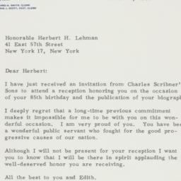 Letter: 1963 March 21