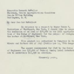 Letter: 1950 February 21
