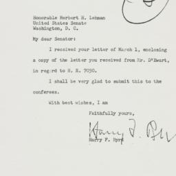 Letter: 1956 March 5