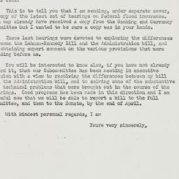 Letter: 1956 April 6
