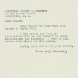 Letter: 1950 March 28