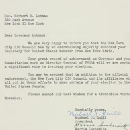 Letter: 1949 September 16