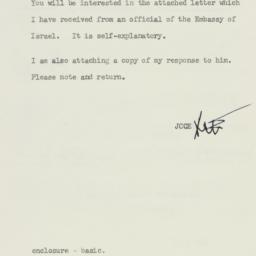 Memorandum: 1958 April 3
