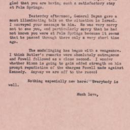 Letter: 1960 March 8