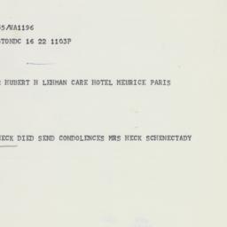 Letter: 1959 May 22