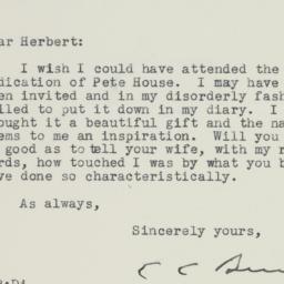 Letter: 1948 December 8