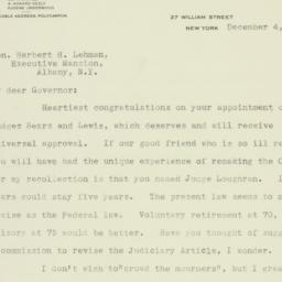 Letter: 1939 December 4