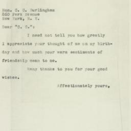 Letter: 1955 April 8