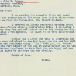 Letter: 1937 May 17