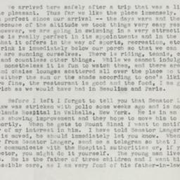 Letter: 1954 August 28