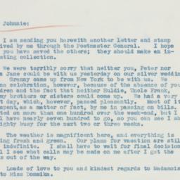 Letter: 1935 April 29