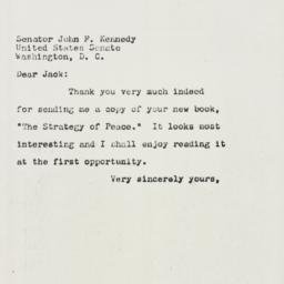 Letter: 1960 May 9