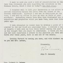 Letter: 1958 September 20