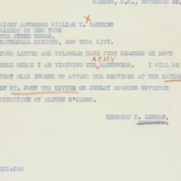 Letter: 1941 November 23