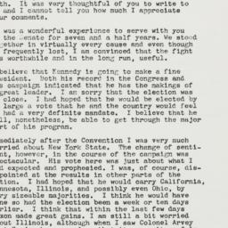 Letter: 1960 November 22