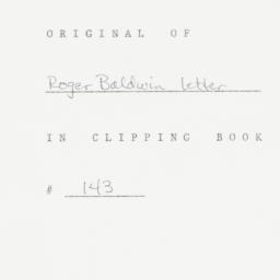 Letter: 1953 February 10