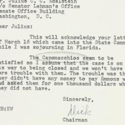 Letter: 1953 April 10