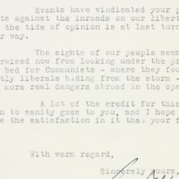 Letter: 1955 July 6