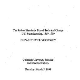 Speaker's notes, 1998-0...