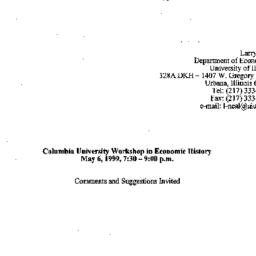 Speaker's notes, 1999-0...